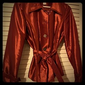 Bronze Metallic Y2K Jacket